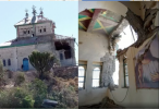 A footage of a destruction of a Tigrayan church by the invading forces in Zalambessa