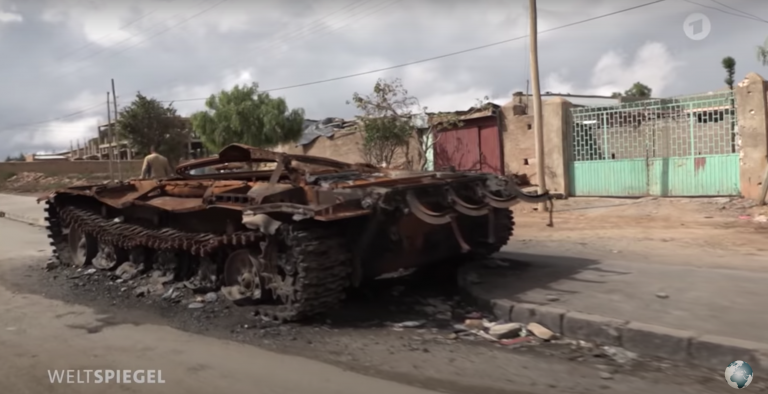A German TV travels through a war zone: Tigray, not arriving at peace